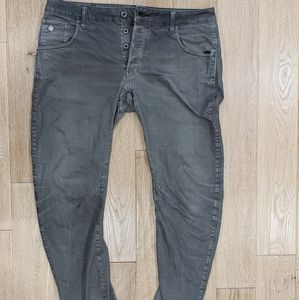 G-Star Raw Arc 3D Slim Gray Jeans 36/34 Men's